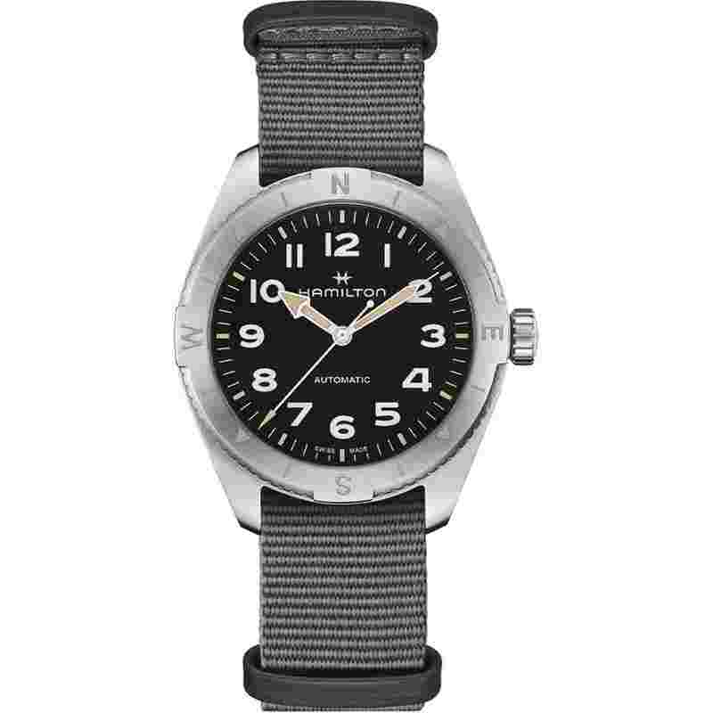 Hamilton Khaki Field
                           
                                 Expedition 41mm Auto Grey Strap Men's Watch H70315930