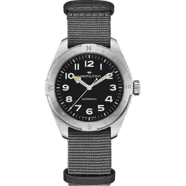 Hamilton Khaki Field
                           
                                 Expedition 41mm Auto Grey Strap Men's Watch H70315930