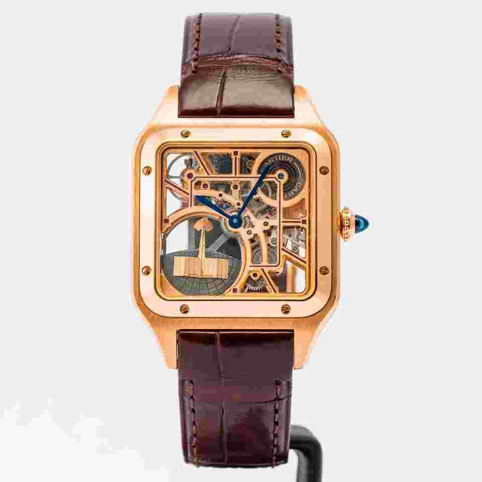 Cartier Santos Dumont
Skeleton Micro-Rotor Rose Gold 43.5x31.4mm (WHSA0030) - BOX & PAPERS 2024