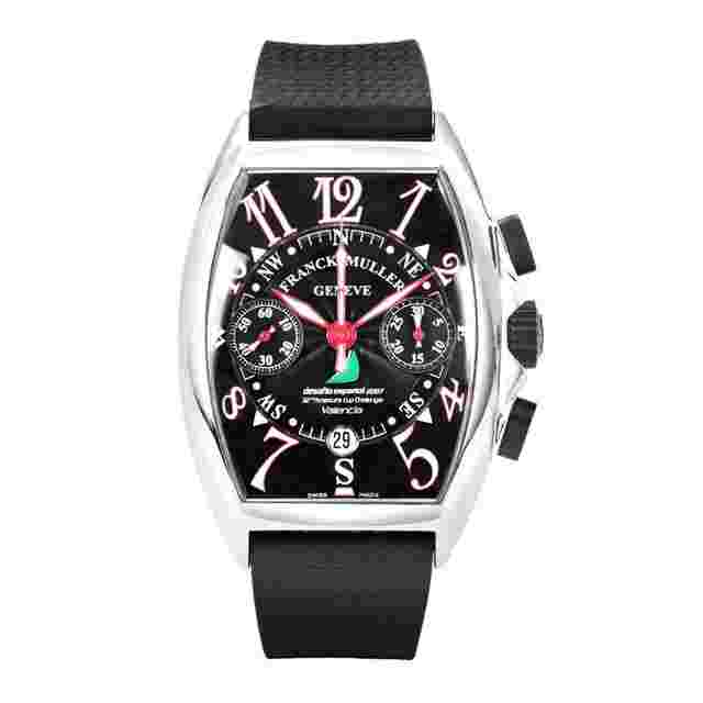 Franck Muller Mariner
                           
                                 America's Cup Valencia 7080 CC AT VAL Stainless Steel Black Dial 55 mm