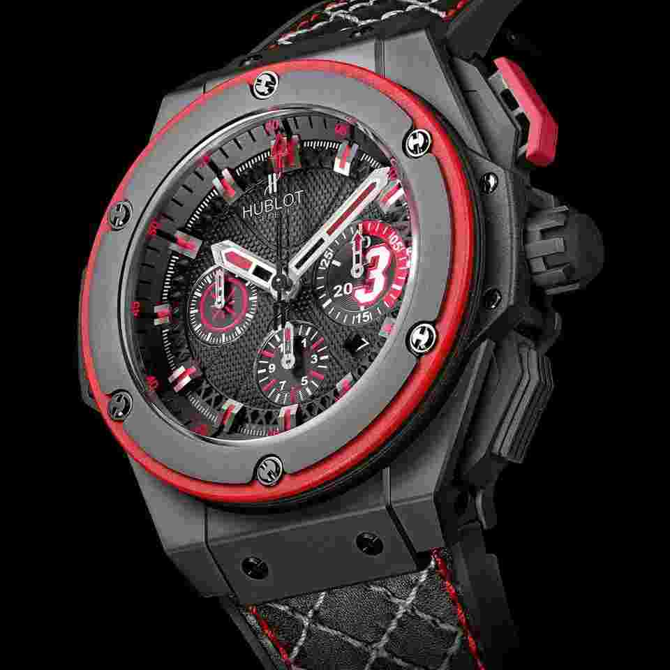 Hublot King Power
Big Bang King Power Dwayne Wade Micro-Blasted Titanium Nitride Limited 500 Pieces 48mm