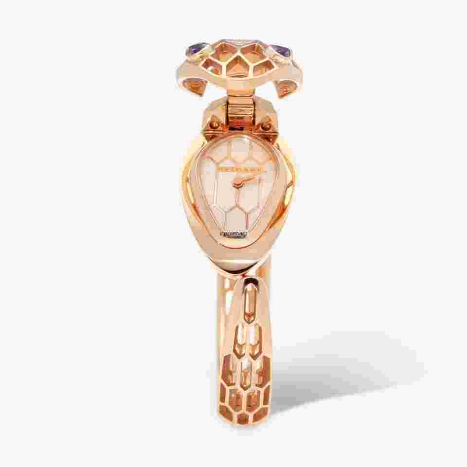 Bulgari Serpenti
Misteriosi Secret 18K Rose Gold Diamond Quartz Ladies Watch