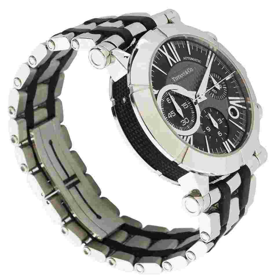 Tiffany Atlas
& Co. Atlas Z10000.82.12A1 Men's Watch in SS+Rubber