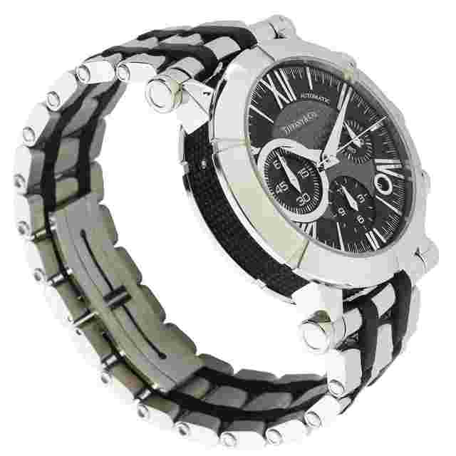 Tiffany Atlas
                           
                                 & Co. Atlas Z10000.82.12A1 Men's Watch in SS+Rubber