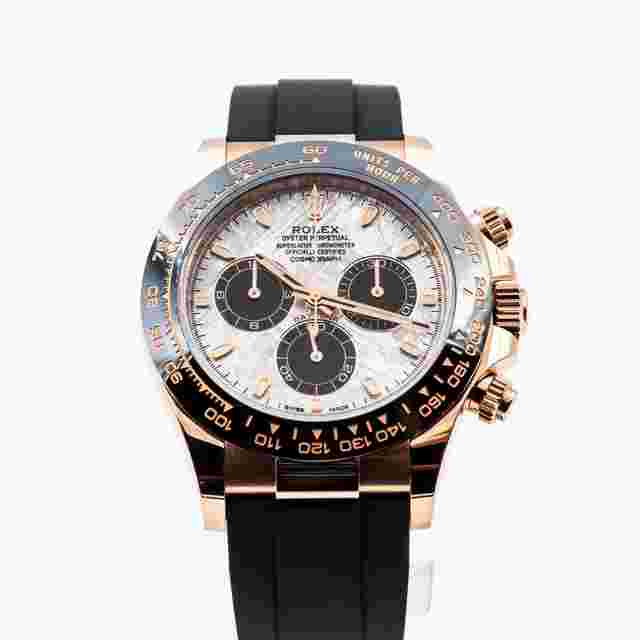 Rolex Daytona
                           
                                 WHITE TAG Meteorite Dial 116515LN Rose Gold FULL SET