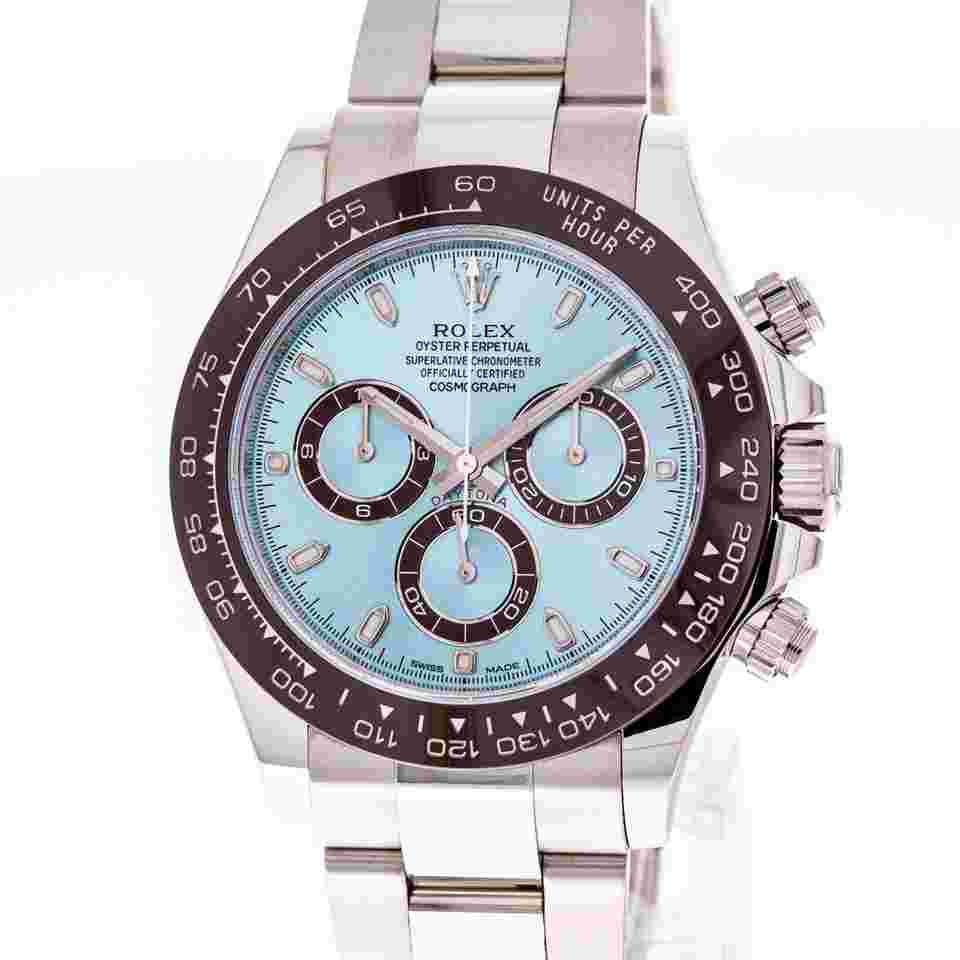 Rolex Daytona
40 Platinum Ice Blue 116506 like NEW 2018 Full Set