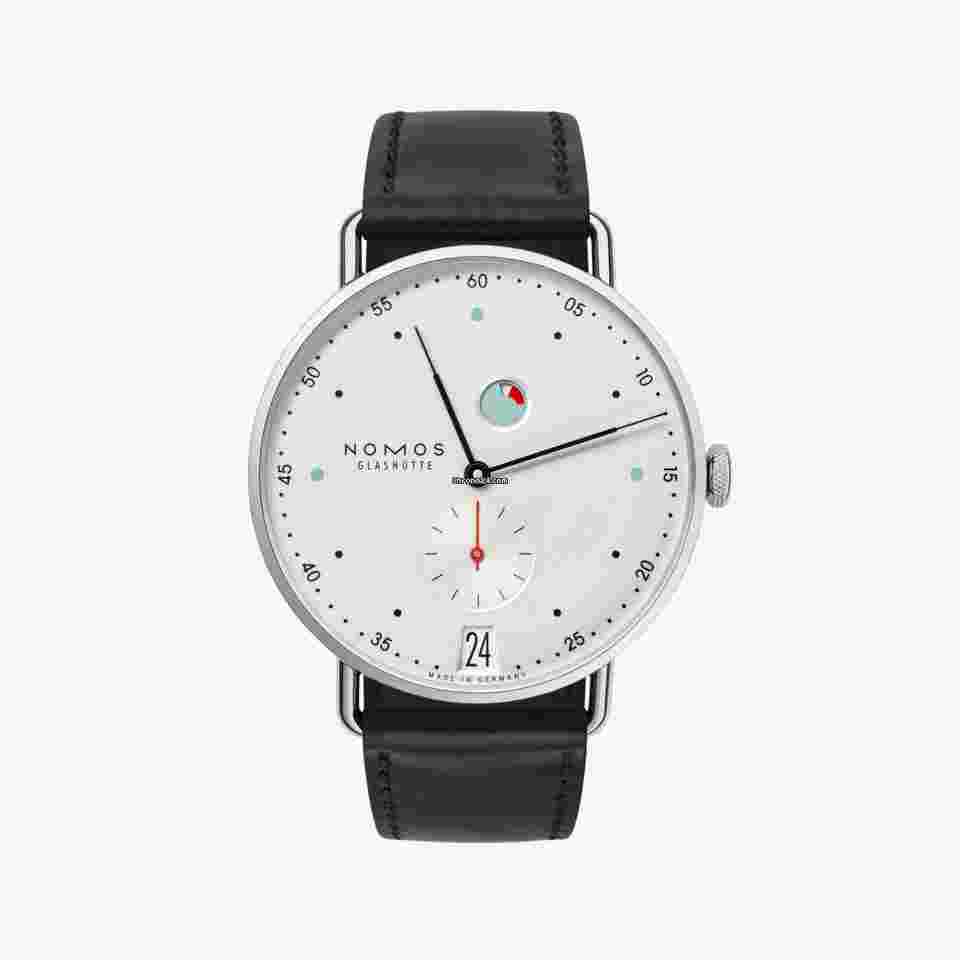 NOMOS Metro Datum Gangreserve
                           
                                 date power reserve 1101 MT1D4W2