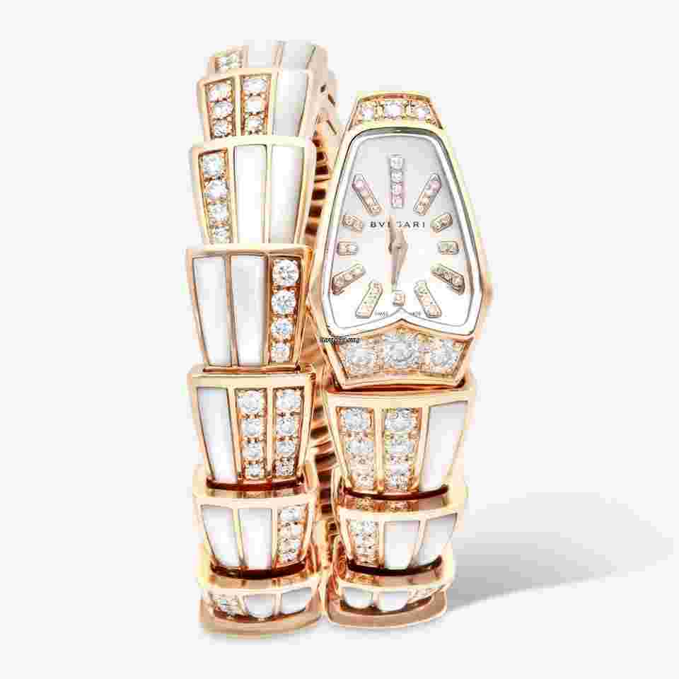 Bulgari Serpenti
18K Rose Gold Diamond 26mm Quartz Ladies Watch