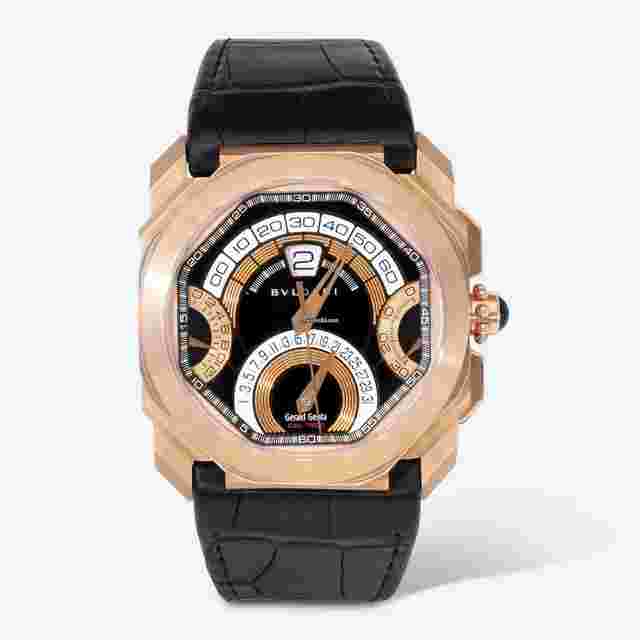 Bulgari Octo
                           
                                 18K Rose Gold Quadri Retro 43mm Automatic Men's Watch
