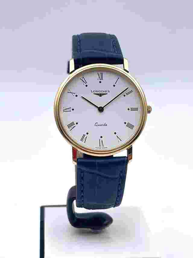 Longines Yellow Gold 34mm Presence 