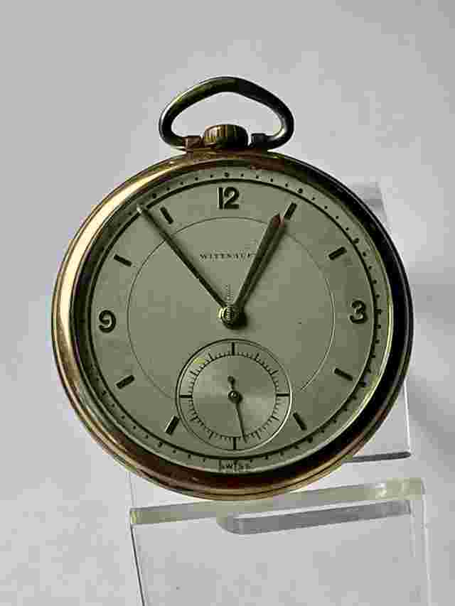 Wittnauer
                           
                                 Gold Filled Art Deco Two Tone Dial Swiss Made