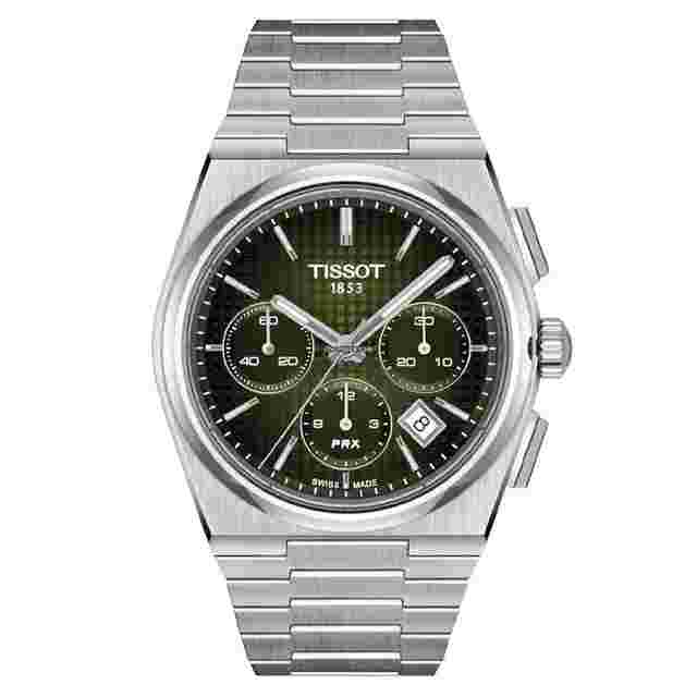 Tissot PRX
                           
                                 Automatic Chronograph Green Dial Men's Watch T1374271109100