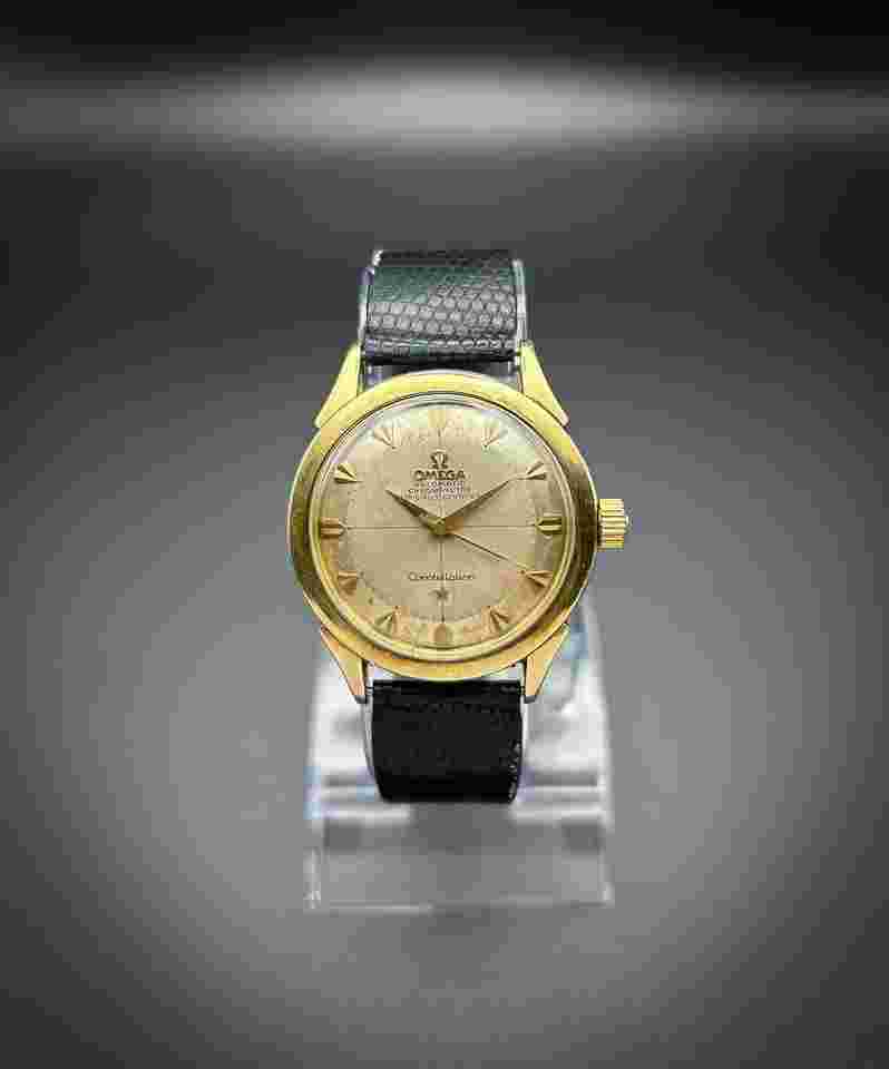 Omega Constellation
                           
                                 Pie Pan Crosshair Dial Bumper