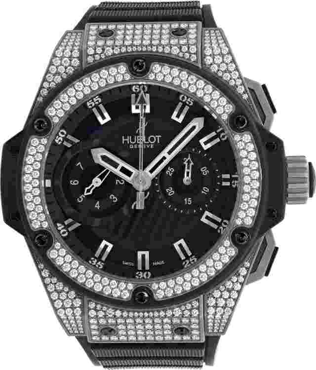 Hublot King Power
                           
                                 Foudroyante 715.zx.1127.rx Titanium & Zirconium 48mm watch 715.ZX.1127.RX