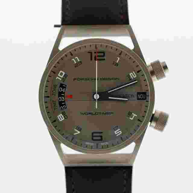 Porsche Design Worldtimer P6750 6750.10.24.1180 Titanium 45mm Watch