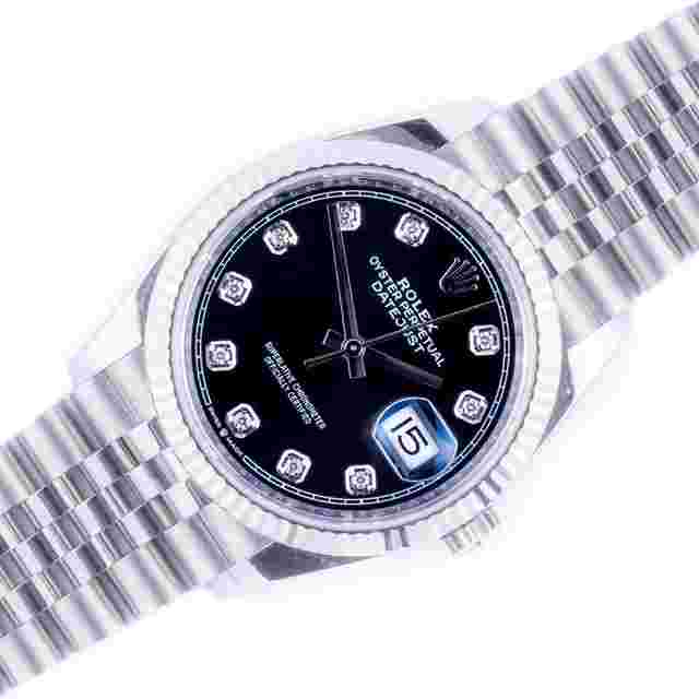 Rolex Datejust 36
                           
                                 Oyster Perpetual Datejust Black Diamond 126234 2020 (Full Set)