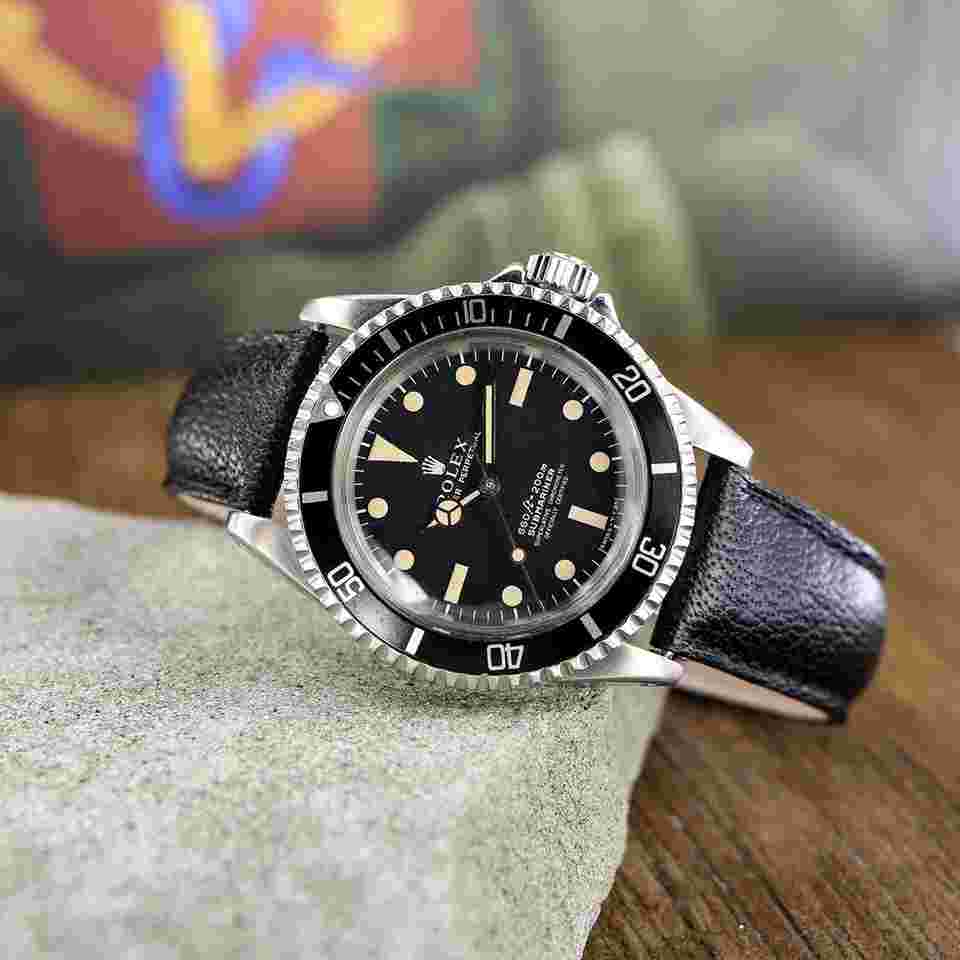 Rolex Submariner (No Date)
                           
                                 Vintage Submariner No Date Ref. 5512 4 Lines Dial from the year 1965