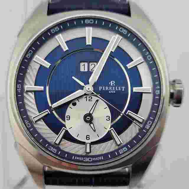 Perrelet
                           
                                 Lab Peripheral Dual Time Big Date Blue