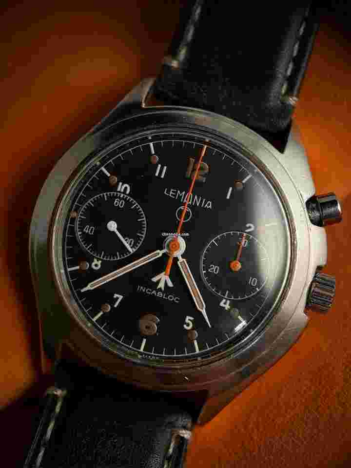 Lemania
Chronograph monopusher RAF Royal Force 1963