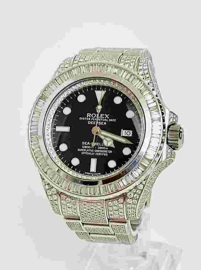 Rolex Sea-Dweller Deepsea
                           
                                 Deep Sea 116660 Iced Out Full Set 2017