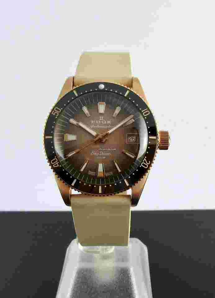 Edox 38 Date Automatic Special Edition Skydiver REF. 80131-37RNC-VDBEI