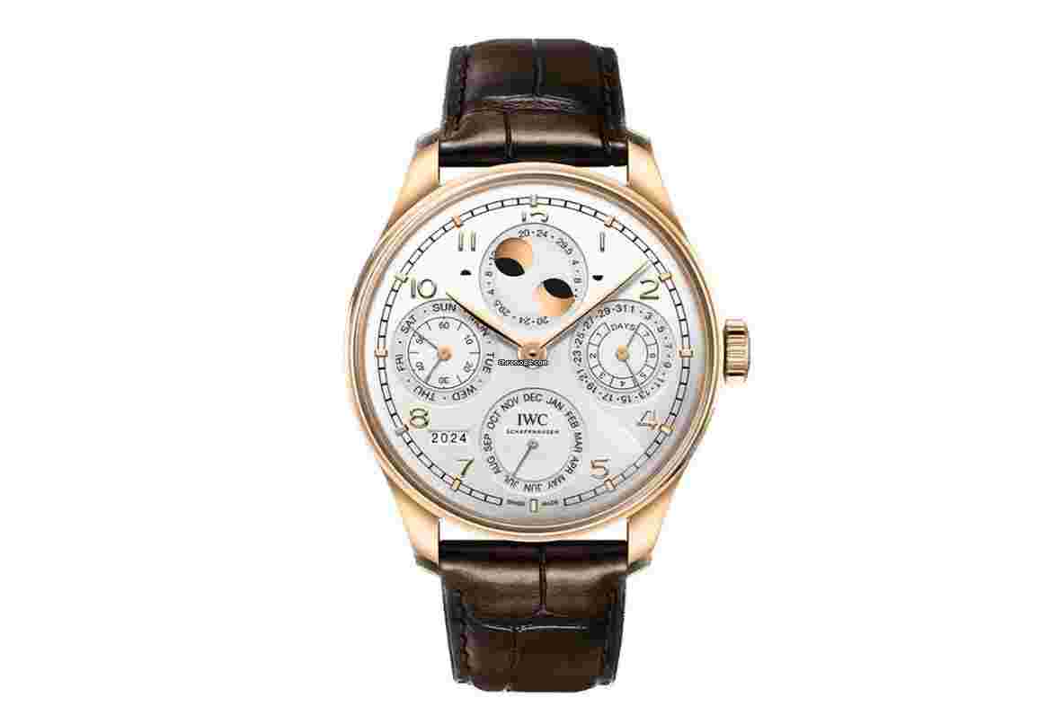 IWC Portuguese Perpetual Calendar
                           
                                 Portugieser Perpetual Calendar 44mm New 2024 Rose Gold IW503701