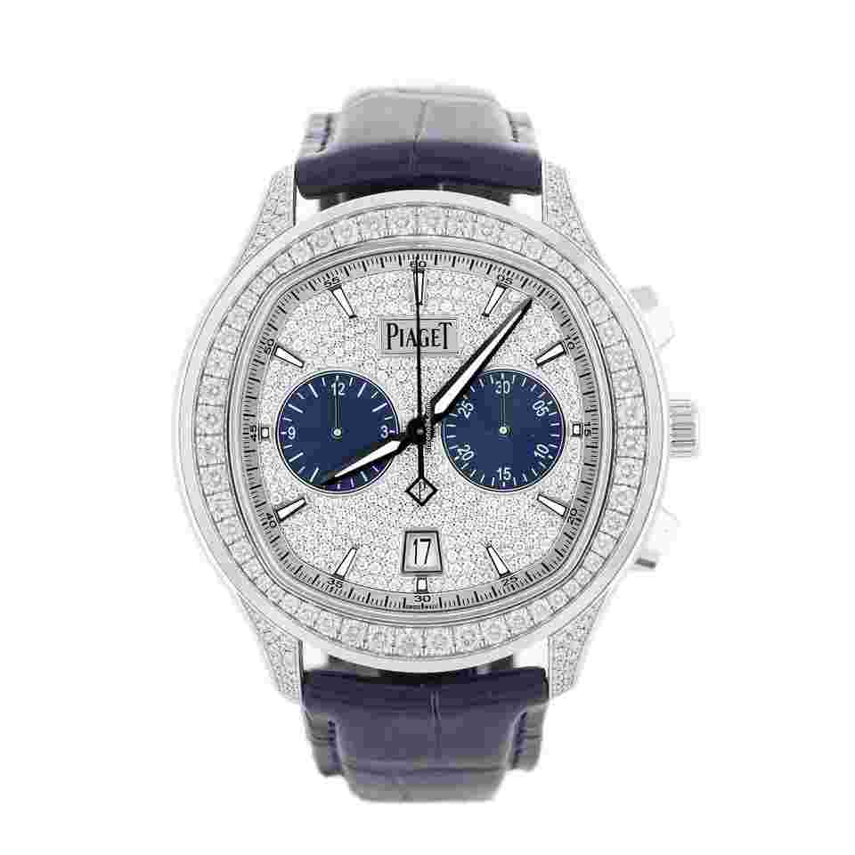 Piaget Polo
Chronograph White Gold Diamond Dial 42mm G0A46049 Full Set