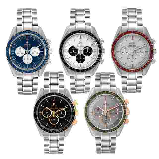 Omega Speedmaster
                           
                                 Limited Edition Five Watches Set TOKYO Olympics 2020 522.30.42.30.06.001 Unworn