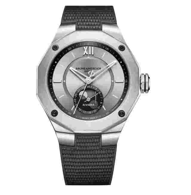 Baume & Mercier
                           
                                 Moonphase Date Automatic Silver Dial Baumatic NEW UNWORN 10681