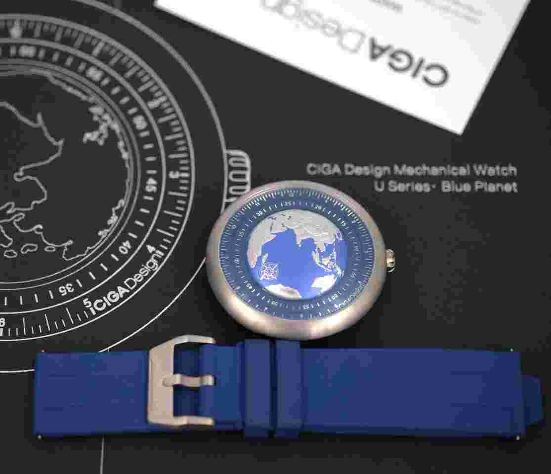 Ciga Design Blue Planet Titanium _ NEW _ GPHG Award 
