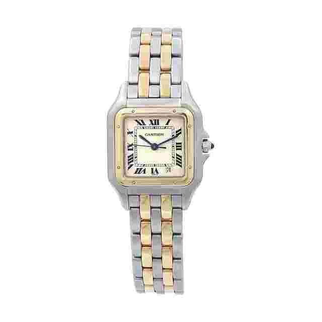 Cartier Panthère
                           
                                 Medium 27mm Yellow Gold & Steel Panthere Watch 187949