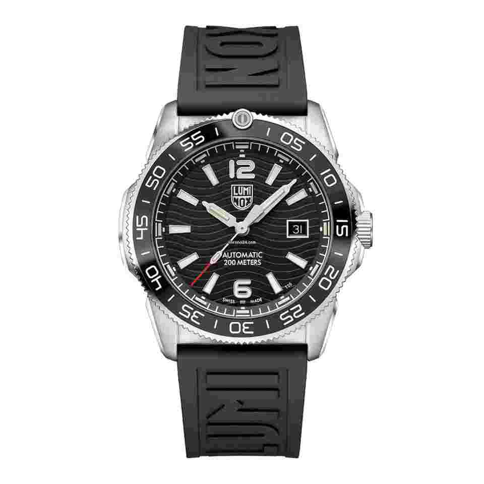 Luminox
                           
                                 Pacific Diver XS.3101 42 mm Black Dial Rubber Steel Auto Men's Watch