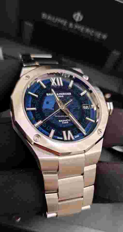 Baume & Mercier Riviera
                           
                                 Blue Baumatic