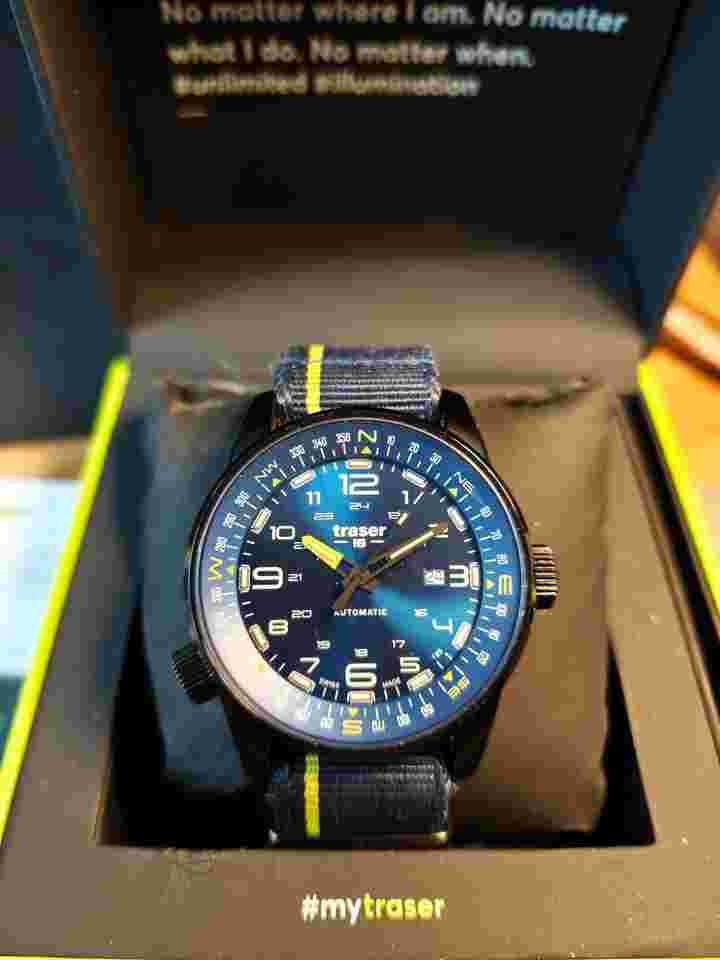 Traser H3 P68 Pathfinder Automatik Automatic Blue