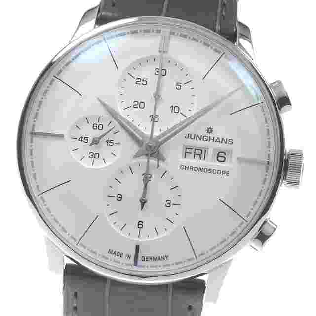 Junghans Meister Chronoscope Terrassembau 027/4729.01 Automatic Watch Limited