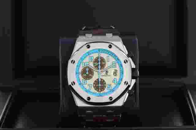Audemars Piguet Royal Oak Offshore Chronograph
                           
                                 Montauk Highway Limited Only 300 Pieces Blue Rare 26187ST.OO.D801CR.01