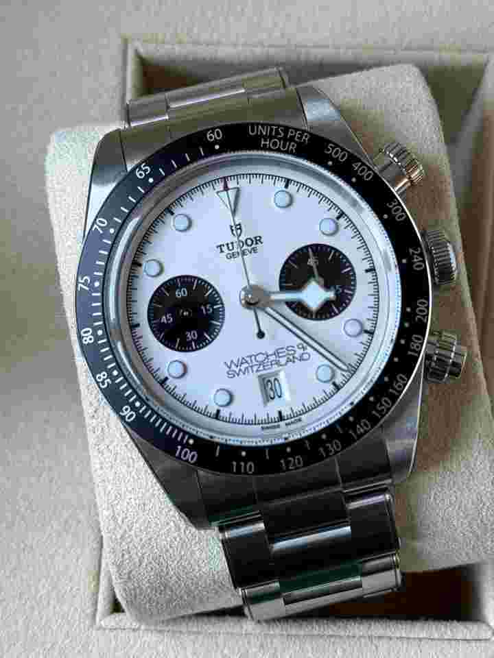 Tudor Black Bay Chrono
                           
                                 watches of Switzerland limited edition
