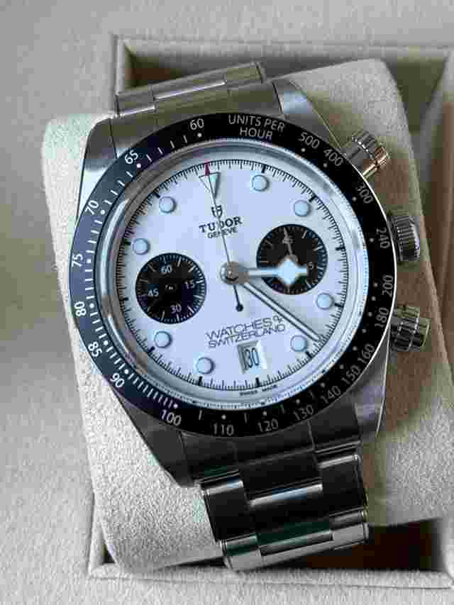 Tudor Black Bay Chrono
                           
                                 watches of Switzerland limited edition