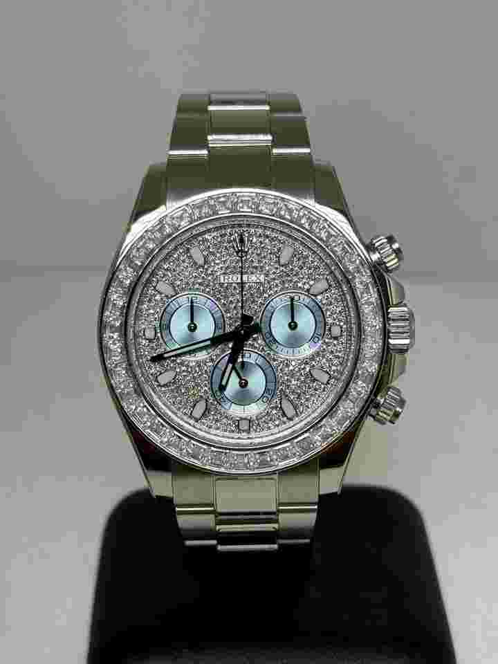 Rolex Daytona
Platin 116576TBR Pave LIKE NEW