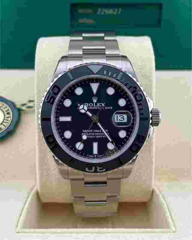 Rolex Yacht-Master 42
                           
                                 In Stock 2024 Yacht-Master 42 Black Dial 226627 Titanium Bracelet