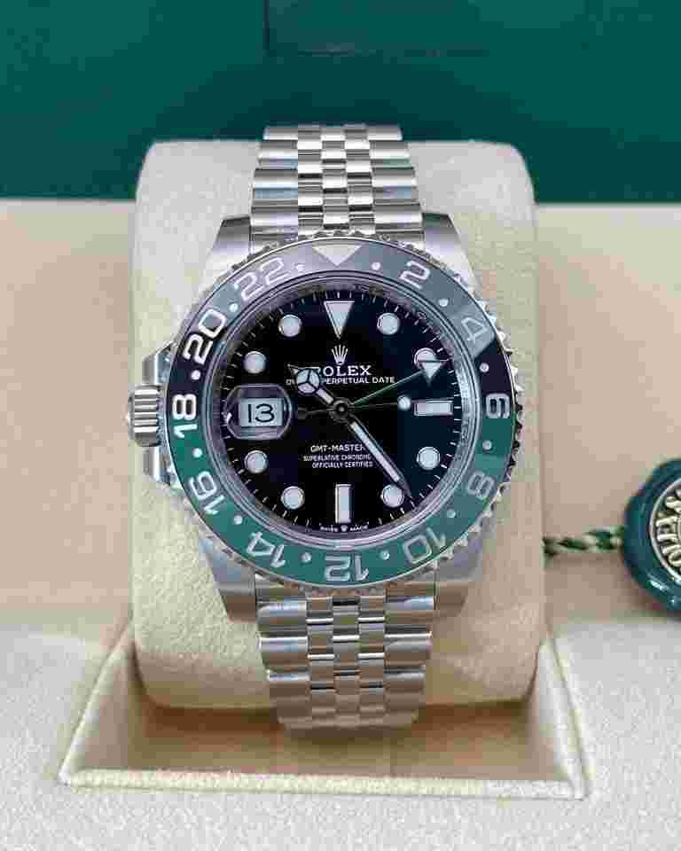 Rolex GMT-Master II
In Stock 2024 GMT-Master II Sprite 126720VTNR Jubilee Bracelet