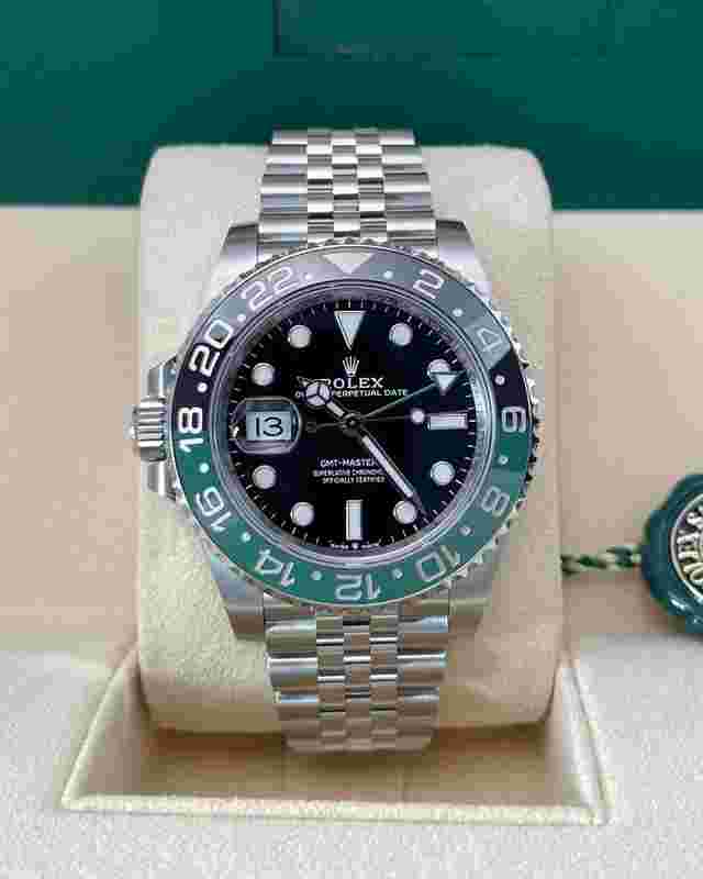 Rolex GMT-Master II
                           
                                 In Stock 2024 GMT-Master II Sprite 126720VTNR Jubilee Bracelet