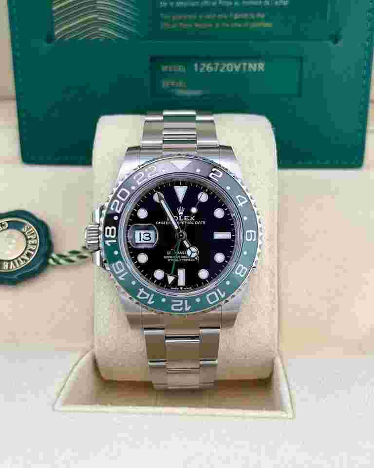 Rolex GMT-Master II
In Stock 2024 GMT-Master II Sprite 126720VTNR Oyster Bracelet