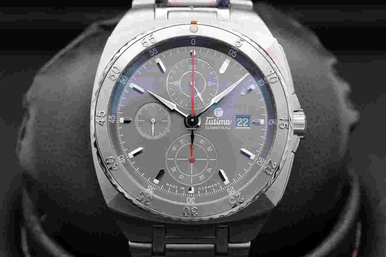 Tutima Saxon One
Chronograph 6420-01 Stainless Steel