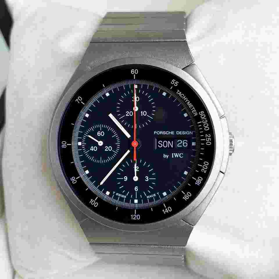 IWC Porsche Design
Ref: 3702 Automatik Chronograph Titan 1980er