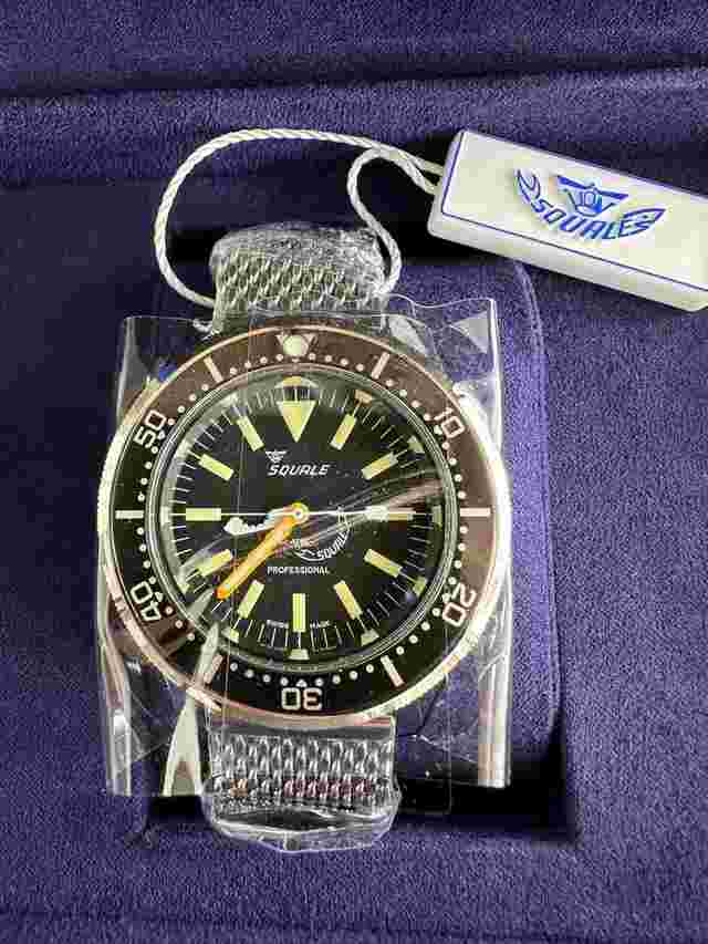 Squale 1521 Limited edition Seconde Seconde ‘Watch your Hand‘