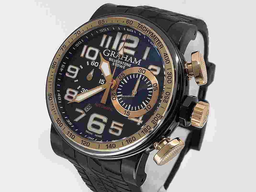 Graham Silverstone
                           
                                 Stowe Racing 2BLDZ-B12A 18k Rose Gold PVD