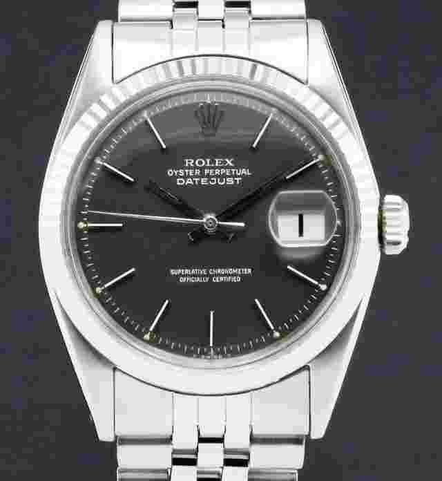 Rolex Datejust 36
                           
                                 1601 / Grey Dial / With Box / Steel White Gold / Jubilee / 36mm / 1970