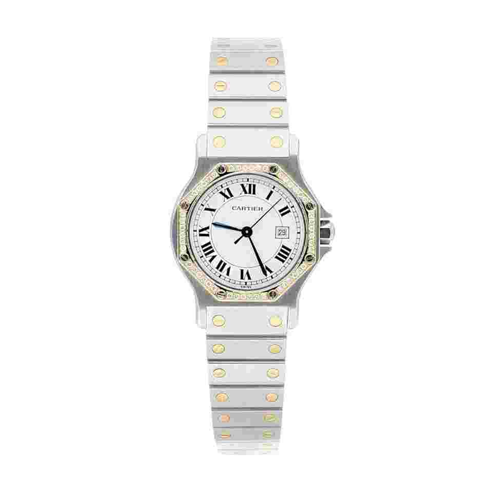 Cartier Santos
Ronde Gold Octagon 29mm Women’s Watch with Diamond Bezel 1790