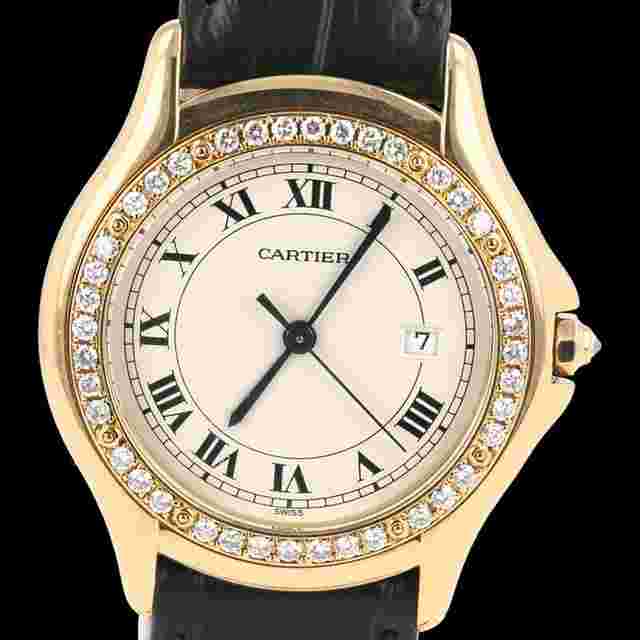 Cartier Cougar
                           
                                 Panthere De Cartier Cougar Diamonds Box and Papers Boite et Papiers Full Set